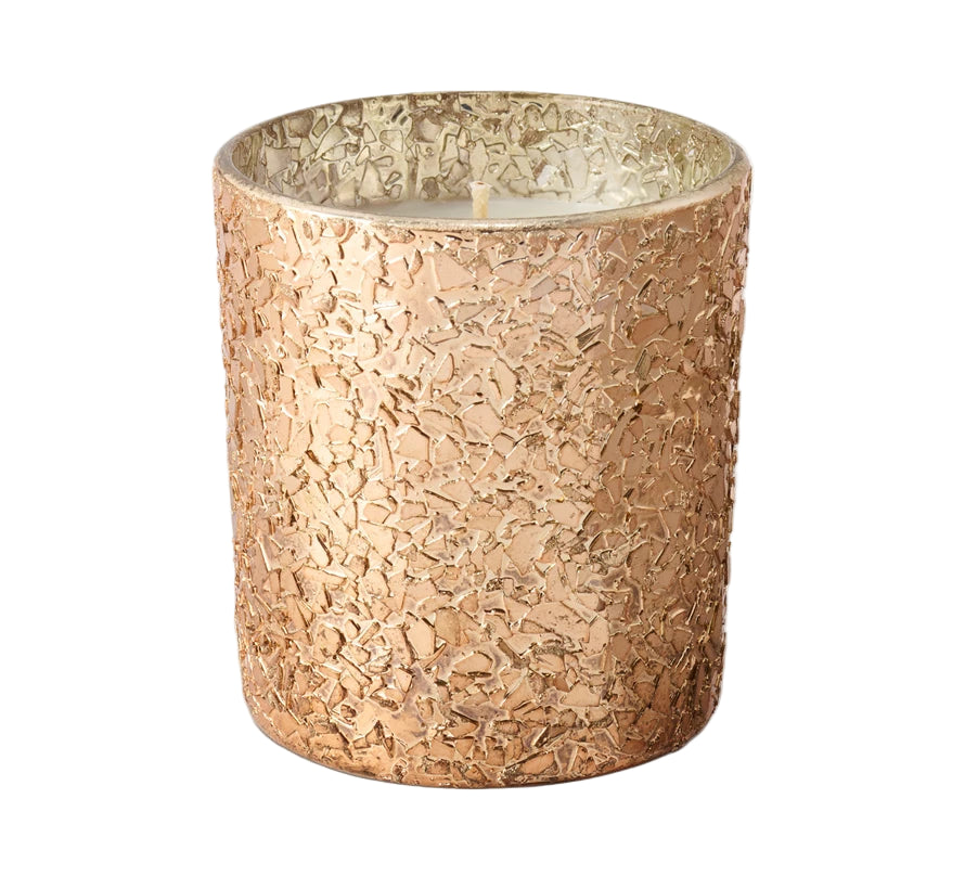 Glitter Glass Candle