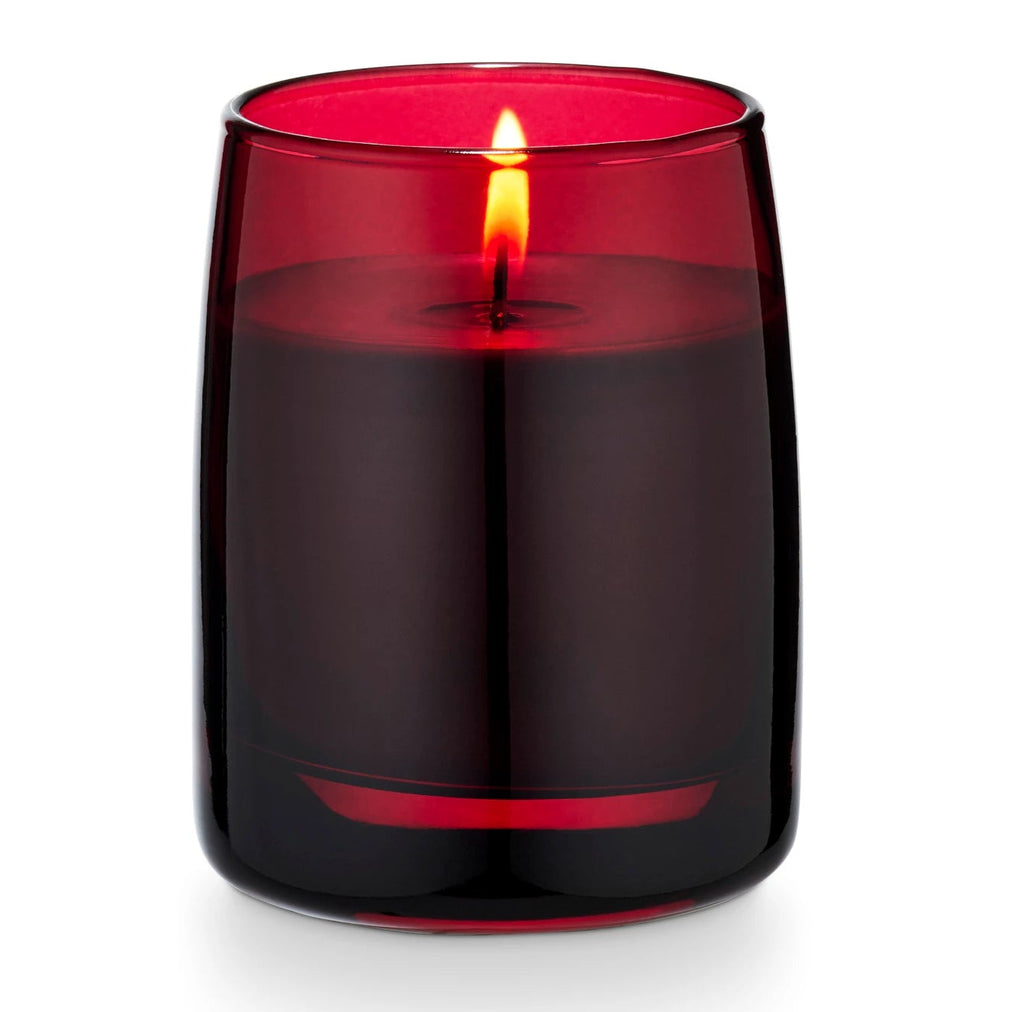 Pomme Rouge glass Candle