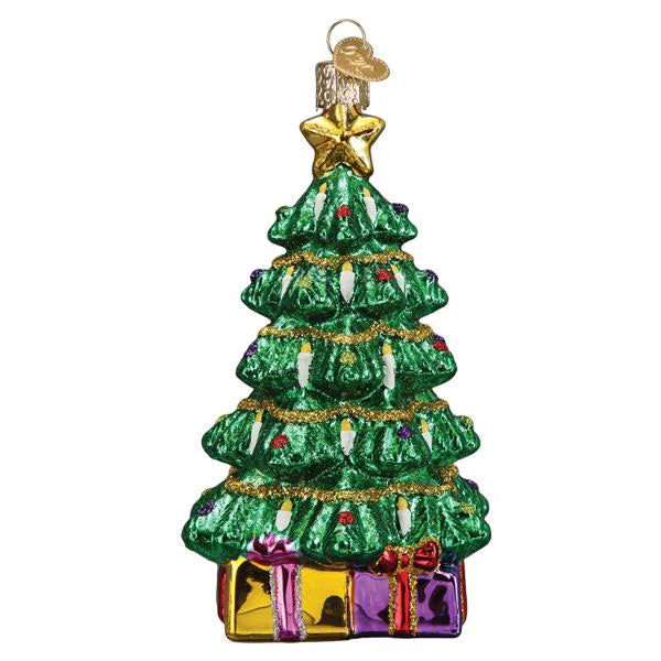 Radiant Christmas Tree Glass Ornament  Old World Christmas   