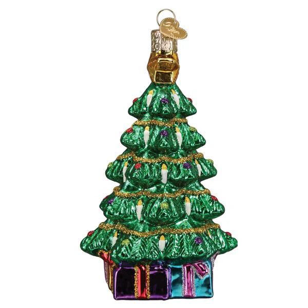 Radiant Christmas Tree Glass Ornament  Old World Christmas   