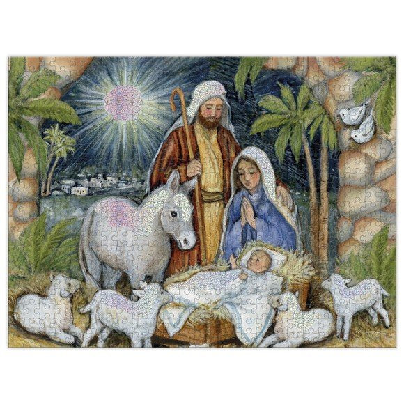 Nativity 500 Piece Luxe Puzzle  Lang   