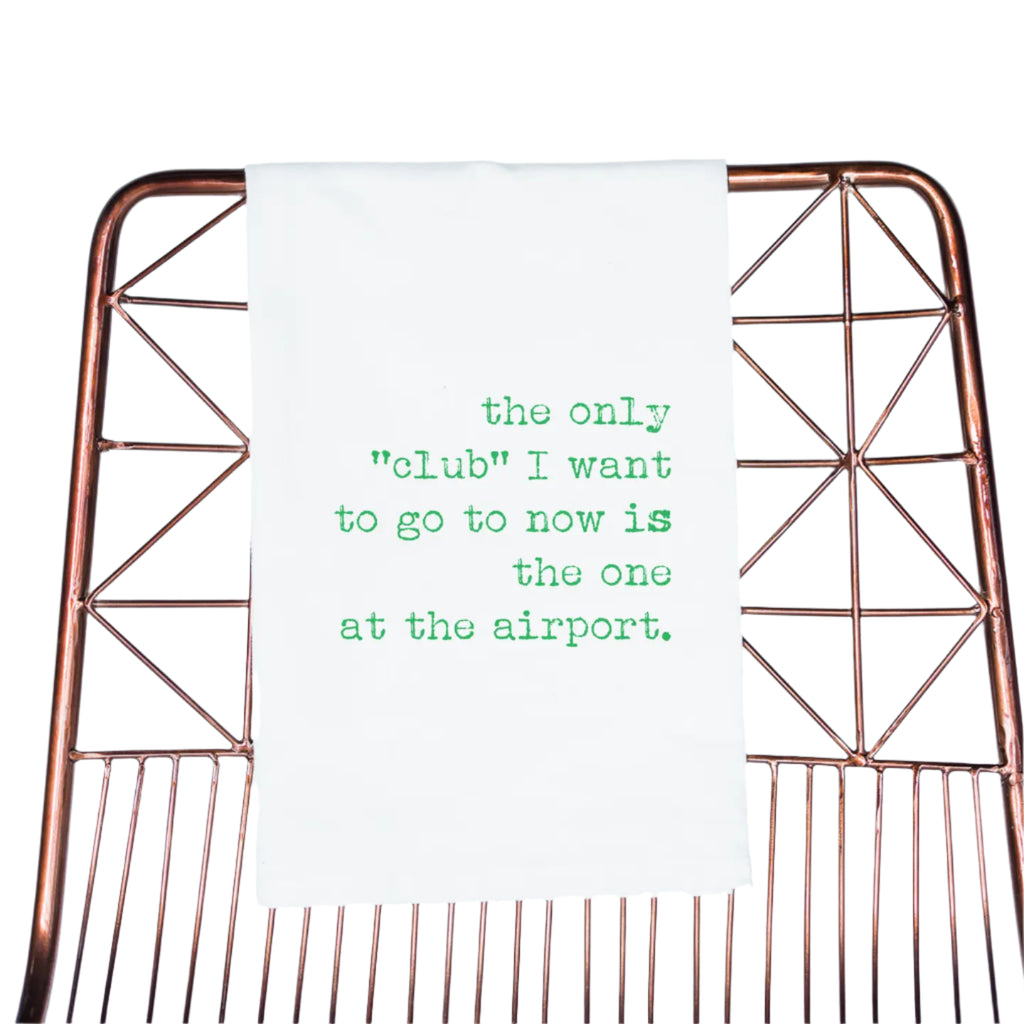 Club at the Airport Towel