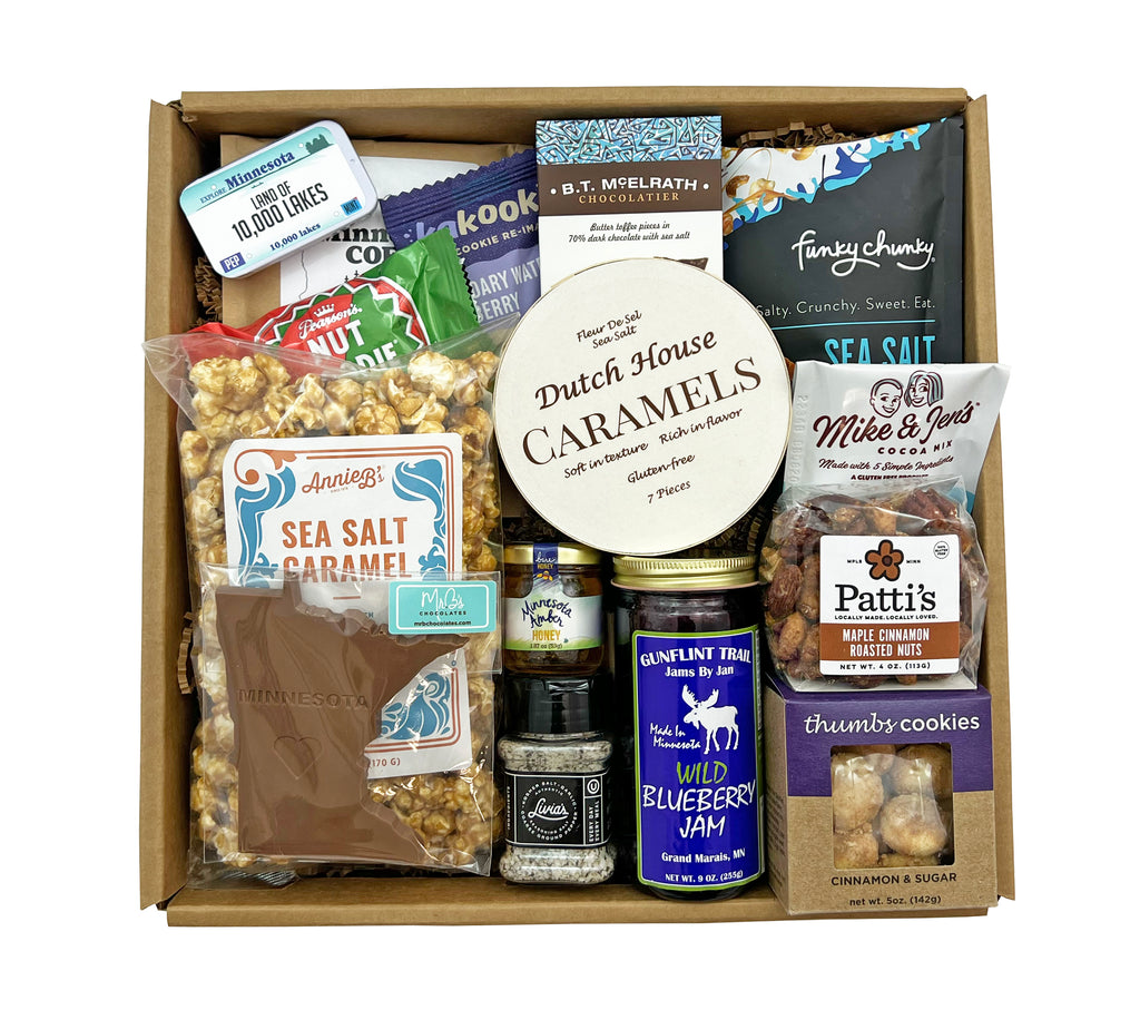 Minnesota “Extra!” Nice Gift Box  GSM Gift Baskets   