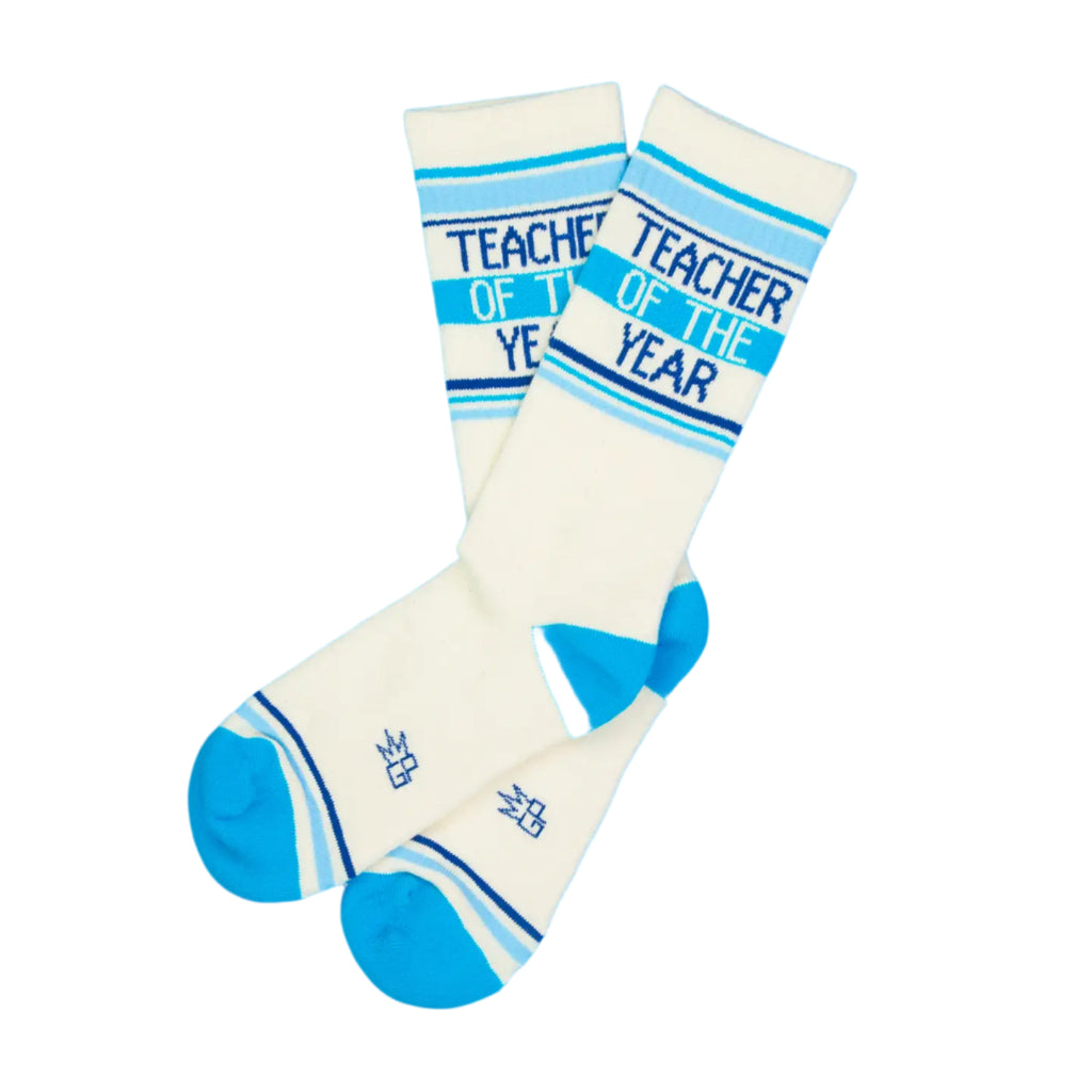 Teacher of the Year Gym Crew Socks
