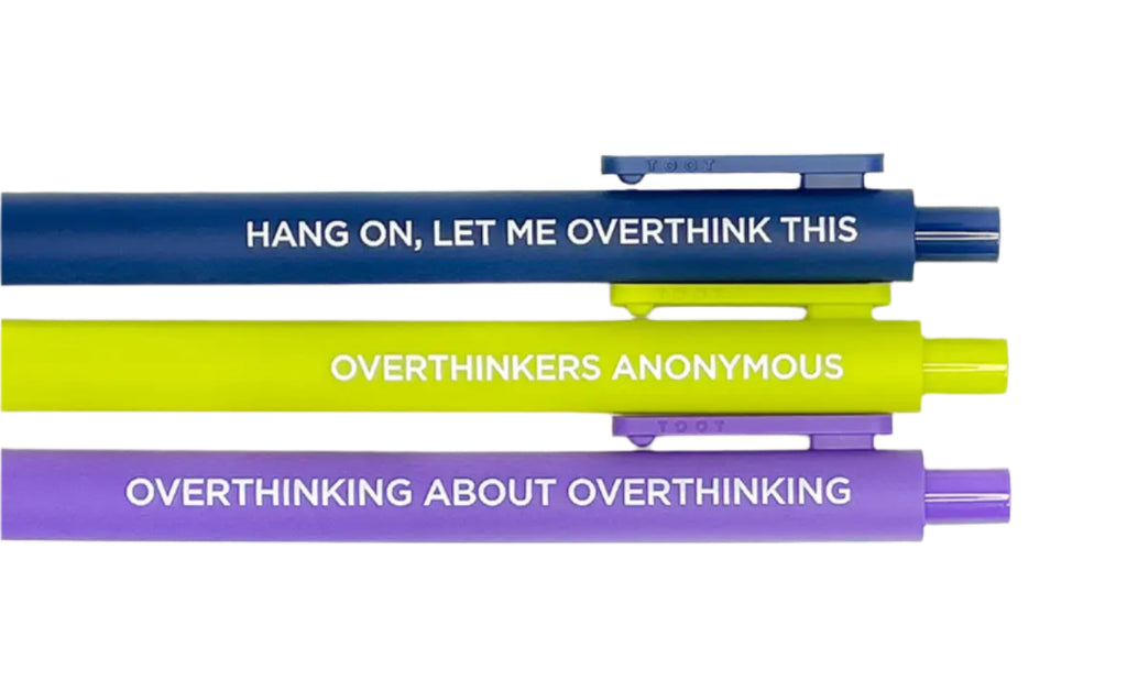 Overthinkers Pen Set