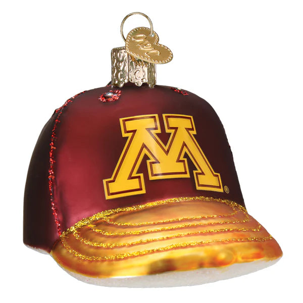 Minnesota Baseball Cap Ornament  Old World Christmas   