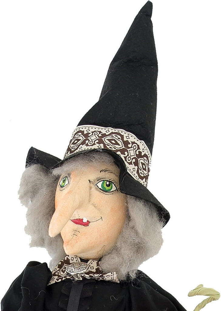 Marleigh Witch & Pumpkin figurine