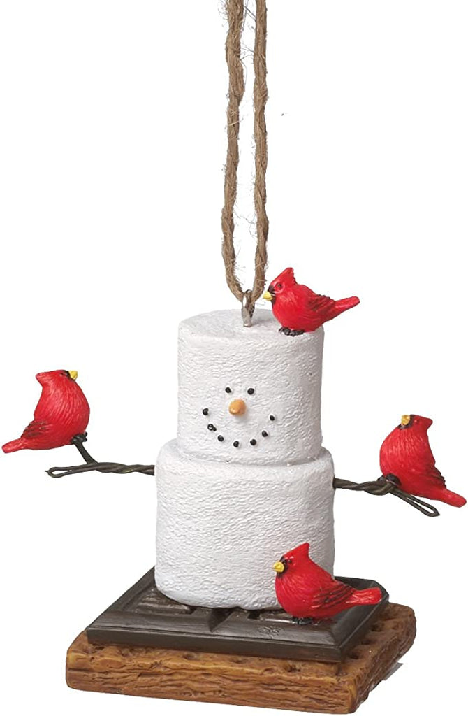 S'mores Cardinal Ornament  Ganz   