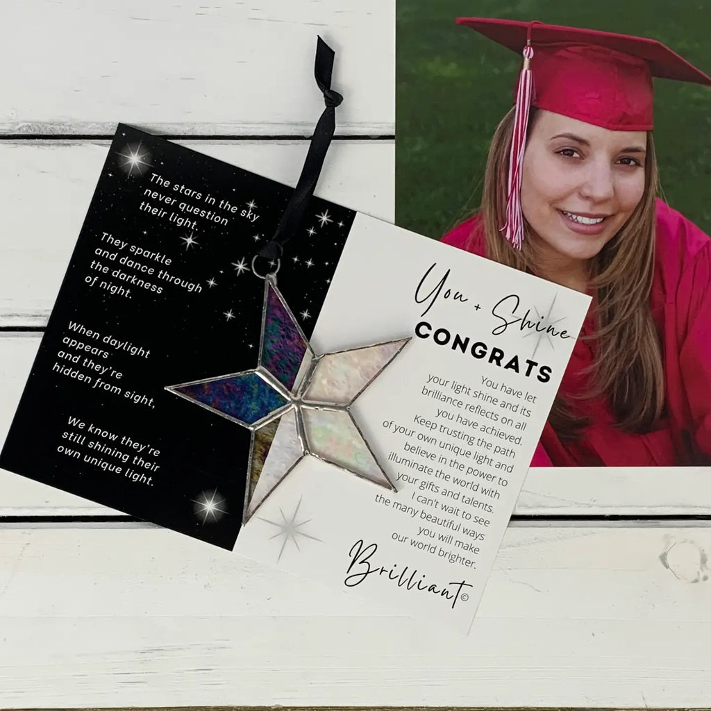 You + Shine Stained Glass Star