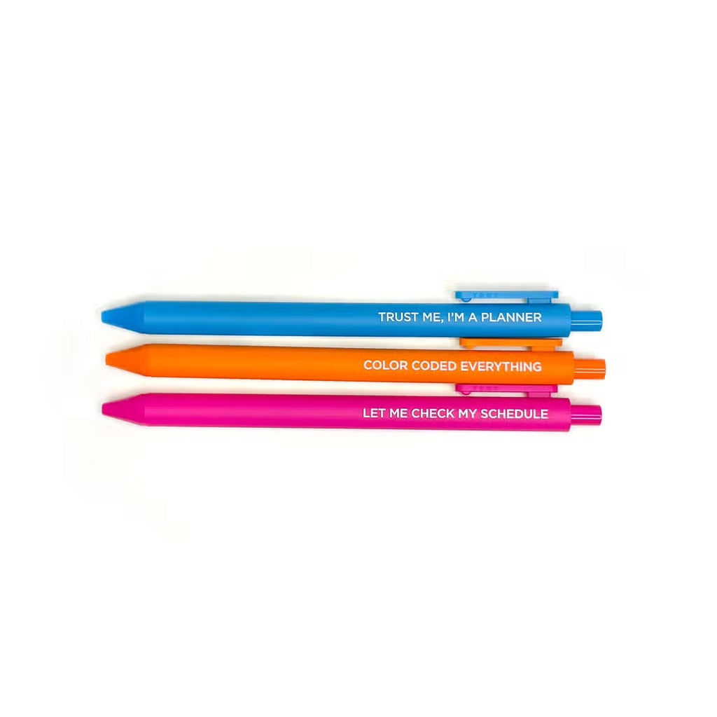 The Planner Pen Set  Grey Street Paper   