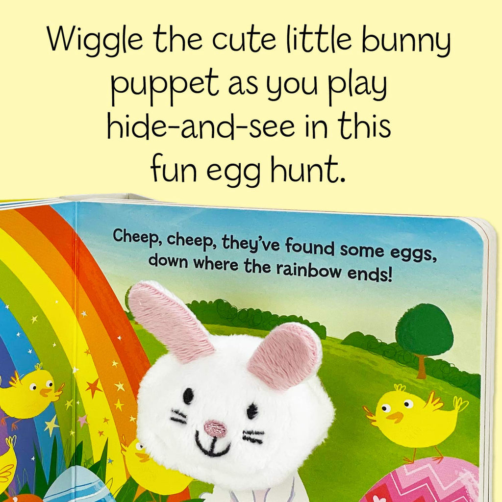 Hippity, Hoppity, Little Bunny Finger Puppet Book  Cottage Door Press   