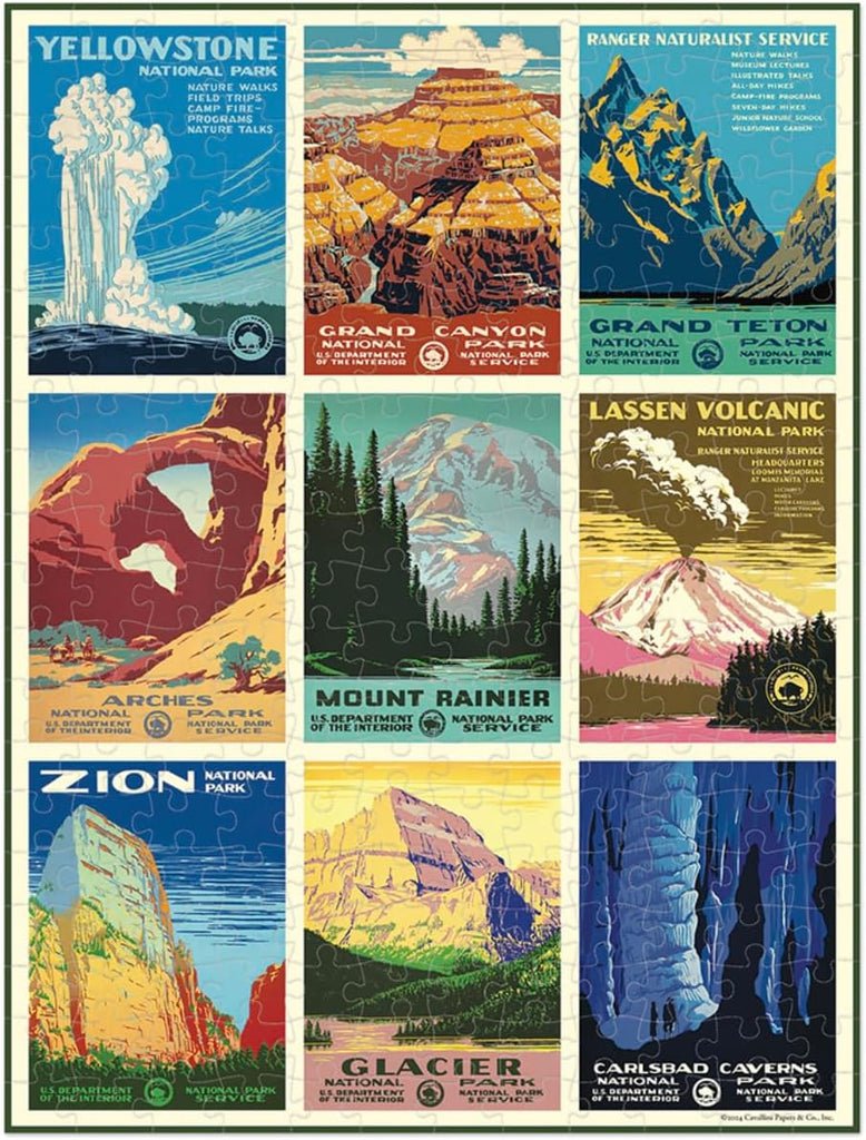 National Parks Mini Puzzle