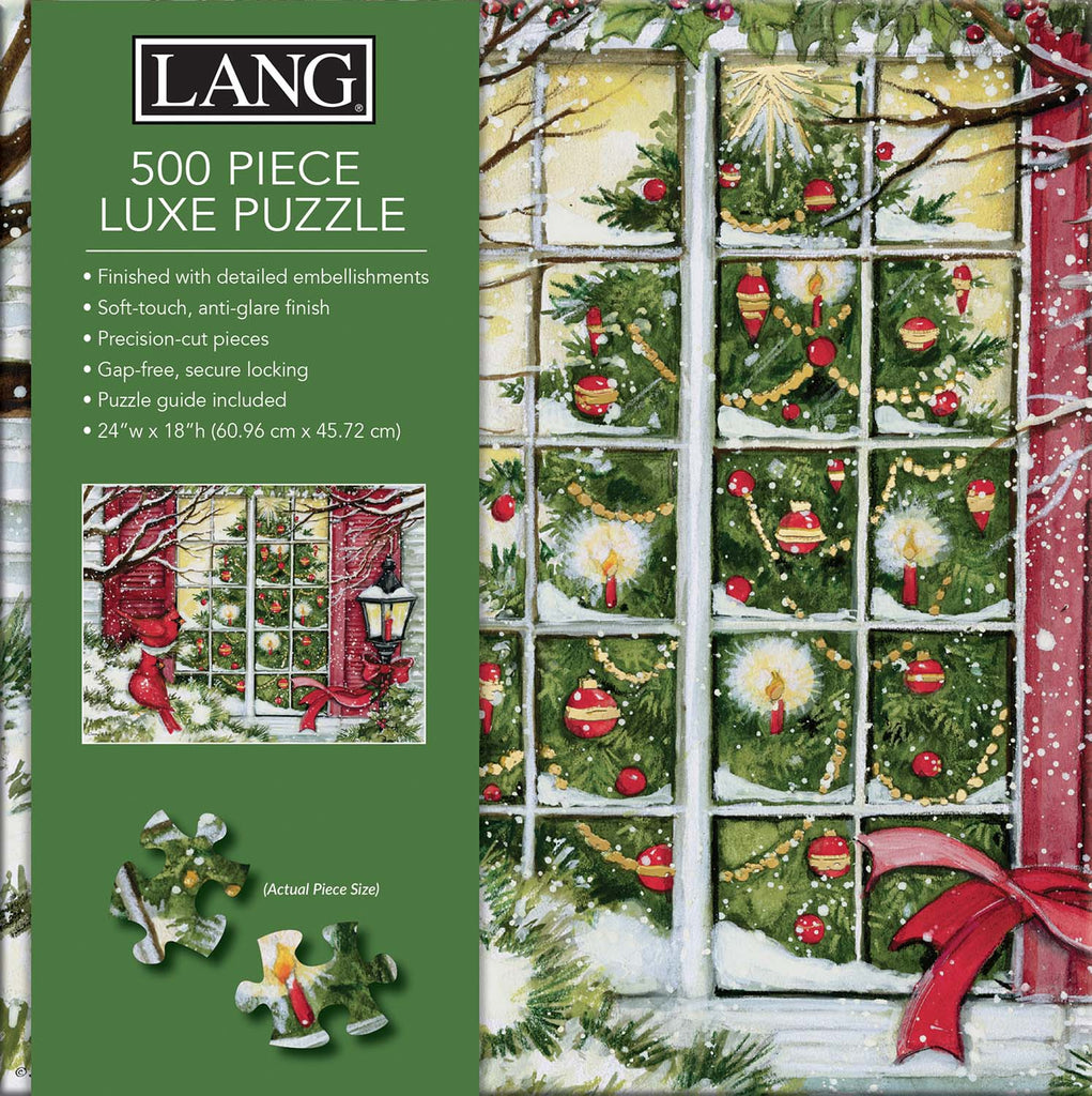 Home For Christmas 500 Piece Luxe Puzzle  Lang   