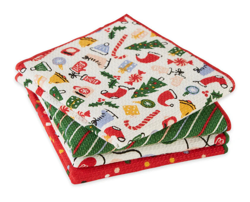 Holiday Vibes Dishcloth Set