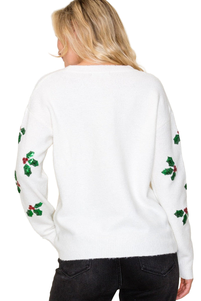 Christmas Mistletoe Sweater