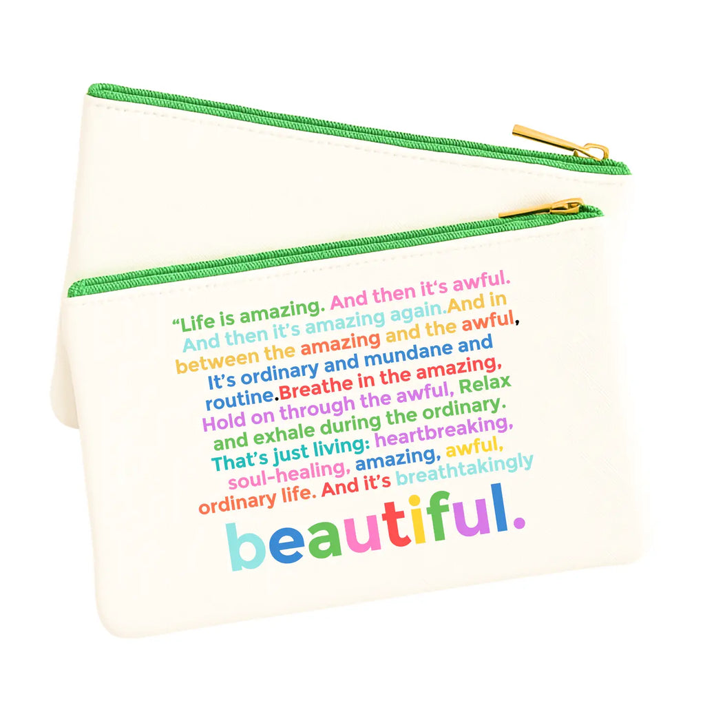 Life Is Amazing Makeup Bag