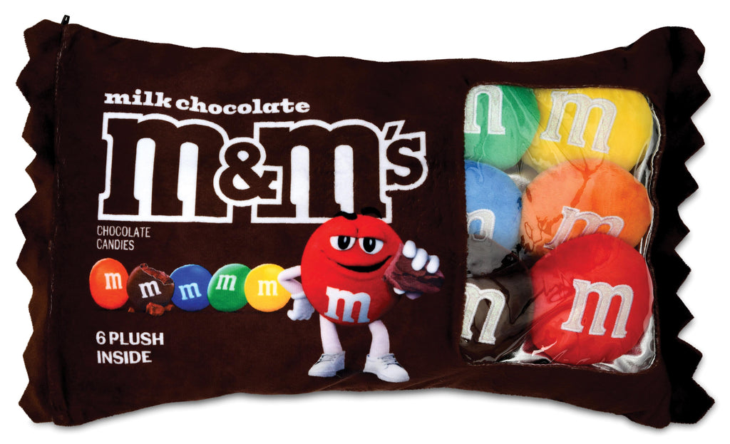 M&M's Packaging Plush  Iscream Packaging Fleece Plush  