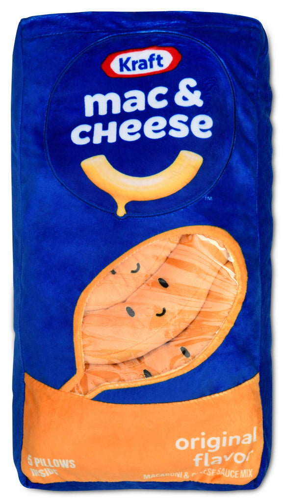 Kraft Mac and Cheese Packaging Plush  Iscream   