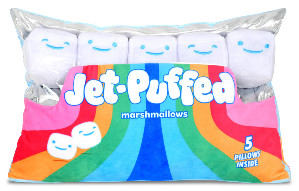 Jet-Puffed Marshmallows Packaging Plush  Iscream   