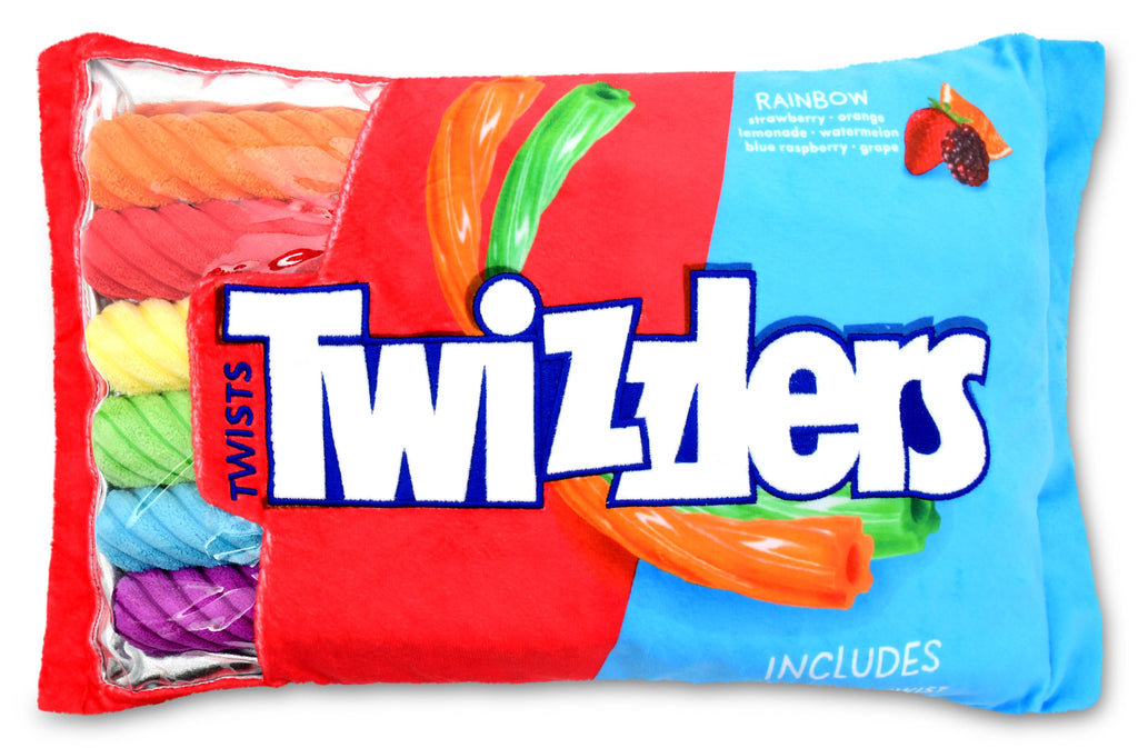 Twizzlers Packaging Plush  Iscream Rainbow Twizzlers Packaging Plush  