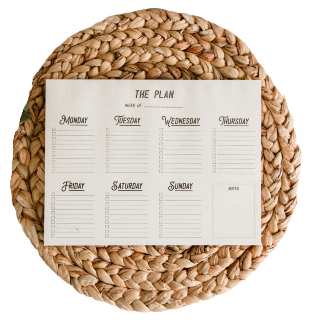 Weekly Planner Notepad