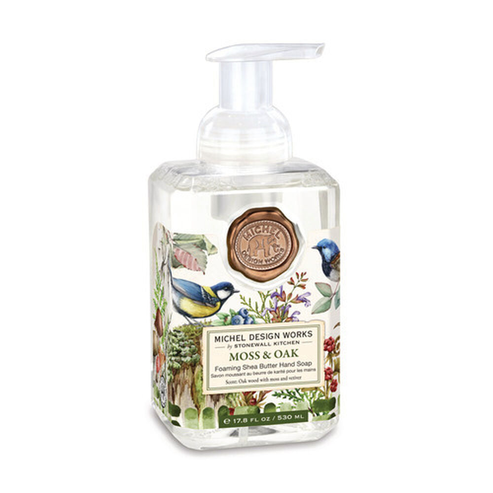 Moss & Oak Hand Soap & Candle  Michel Foaming Hand Soap  