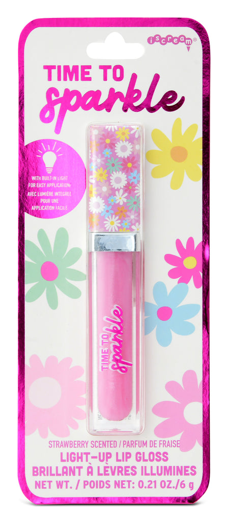 Time to Sparkle Light Up Lip Gloss  Iscream   