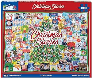 Christmas Stories Puzzle  White Mountain Puzzles   