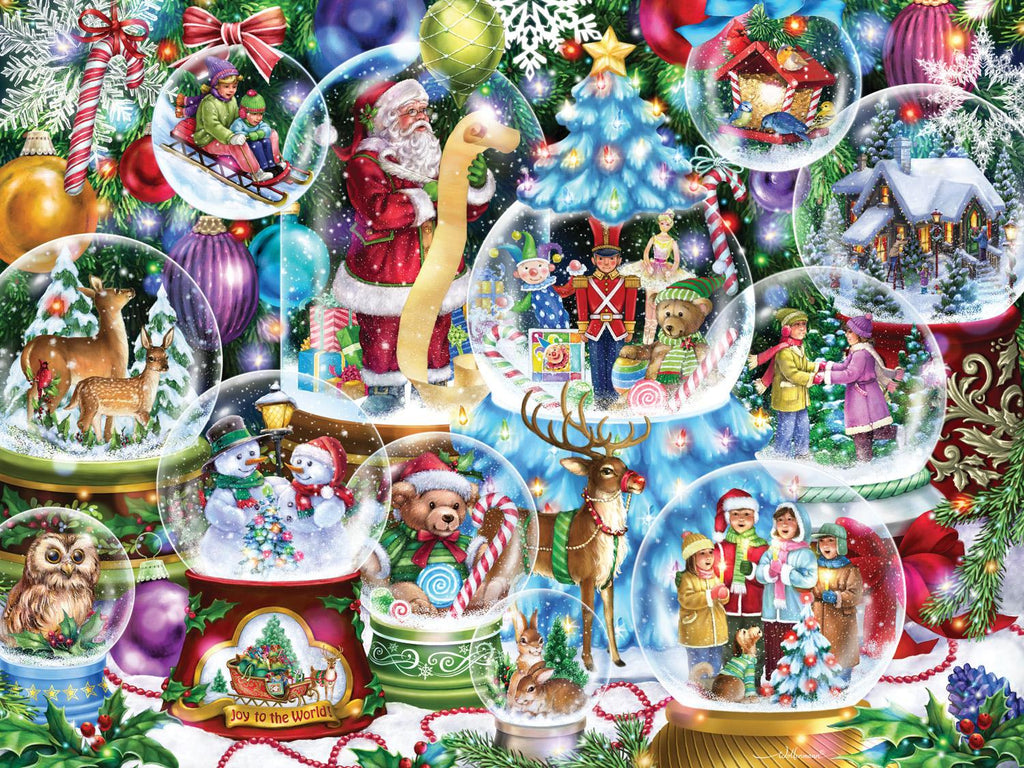 Snow Globes 550 Piece Puzzle