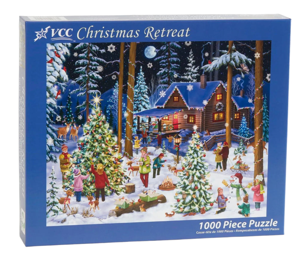 Christmas Retreat 1000 Piece Puzzle