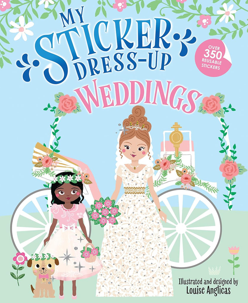 My Sticker Dress Up Books  Sourcebook Weddings  