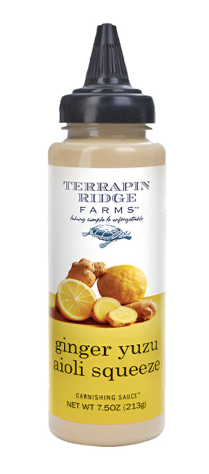 Squeeze Sauces  Terrapin Ridge Farms Ginger Yuzu Aioli