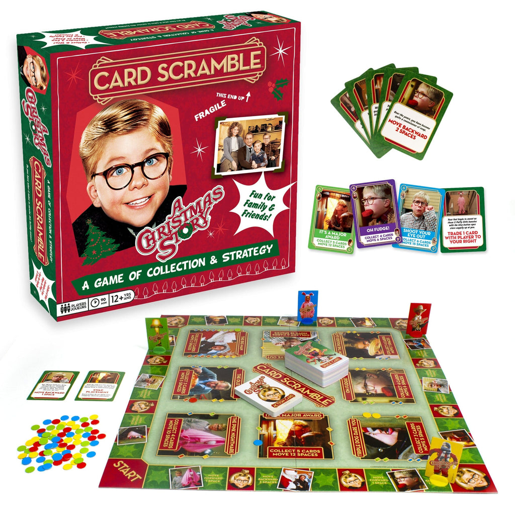 A Christmas Story Card Scramble Game