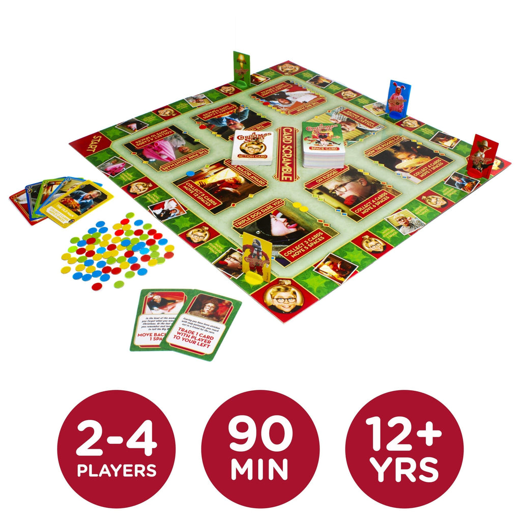A Christmas Story Card Scramble Game