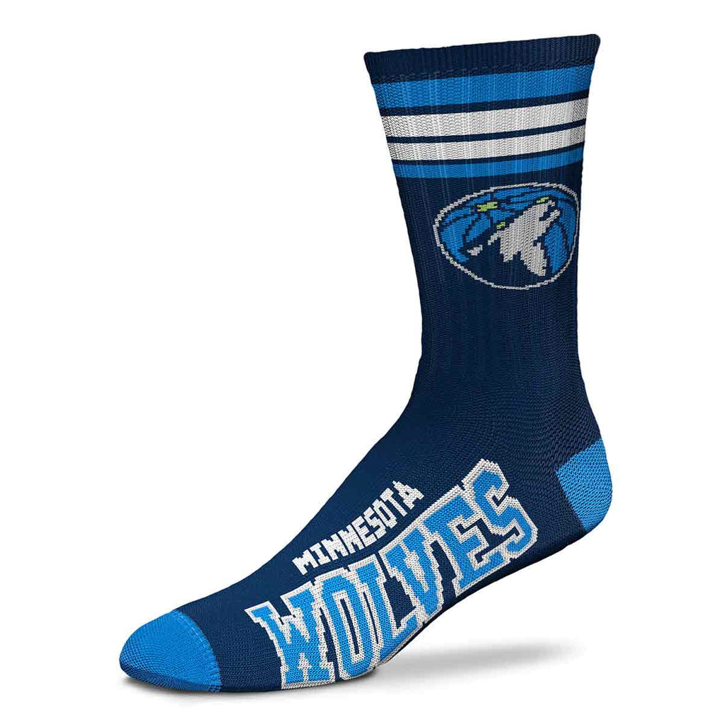 MN Timberwolves Socks  For Bare Feet   