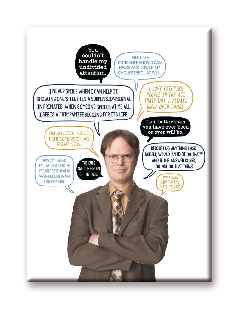 The Office- Dwight Quotes Magnet