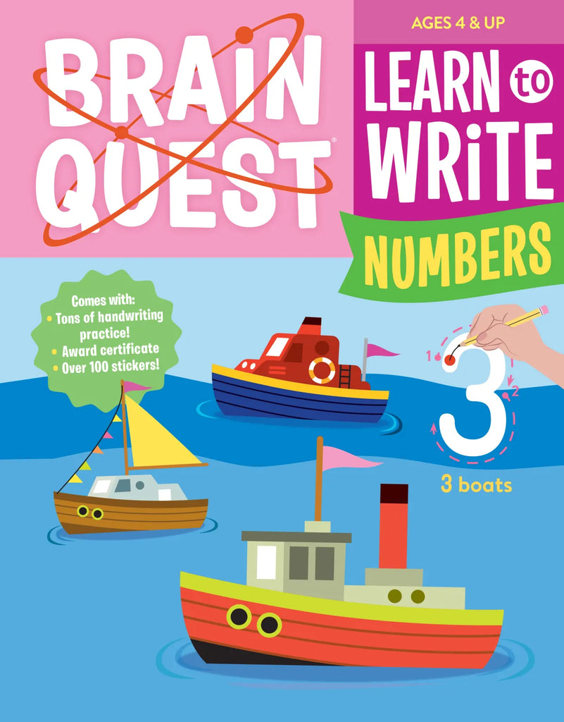 learn to write numbers book