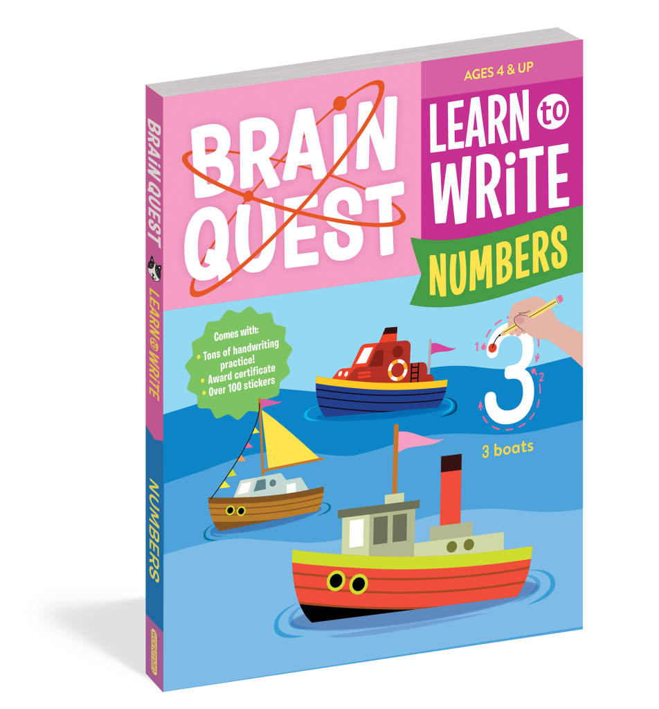 learn to write numbers book
