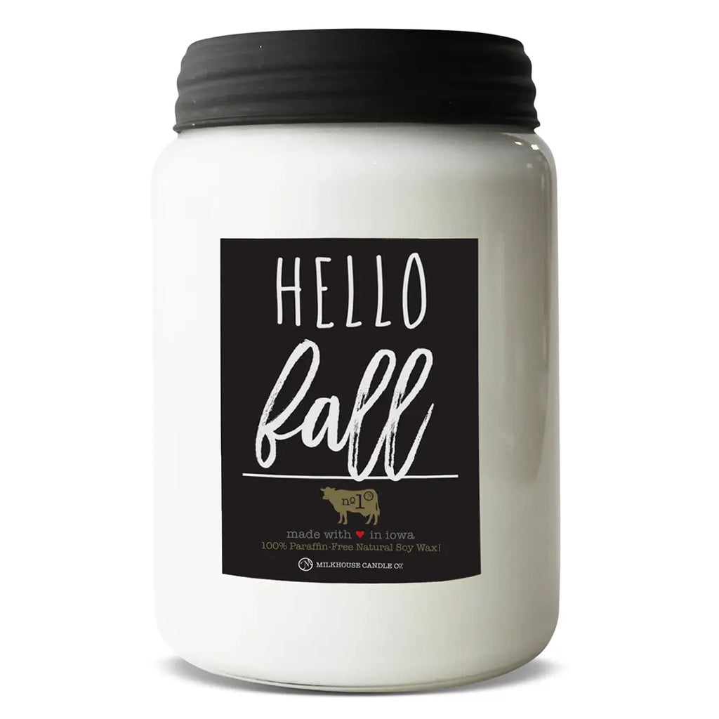 Hello Fall Candle 26z