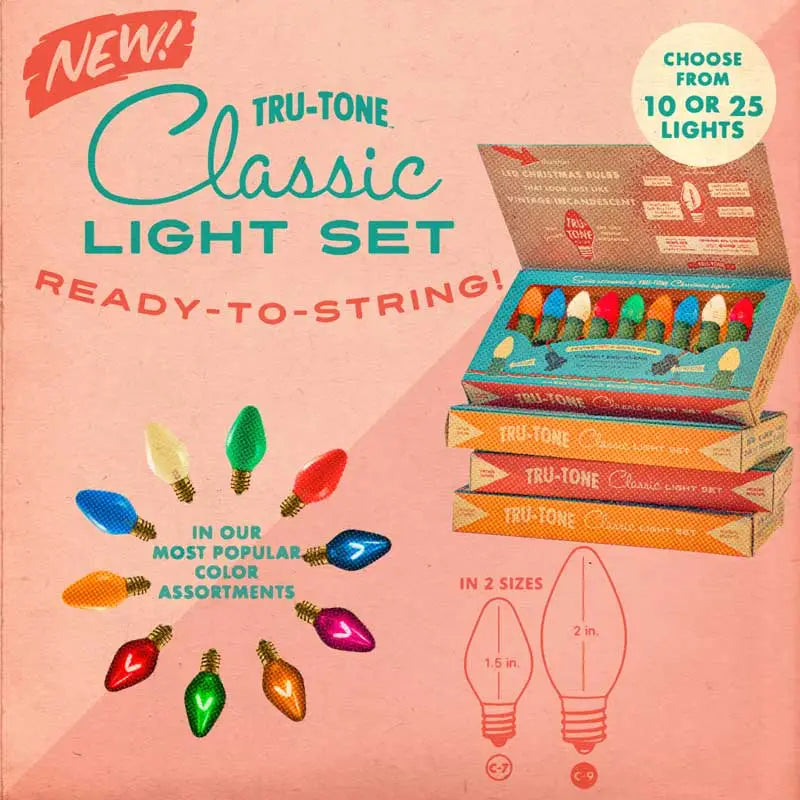 Vintage Style LED Christmas Lights