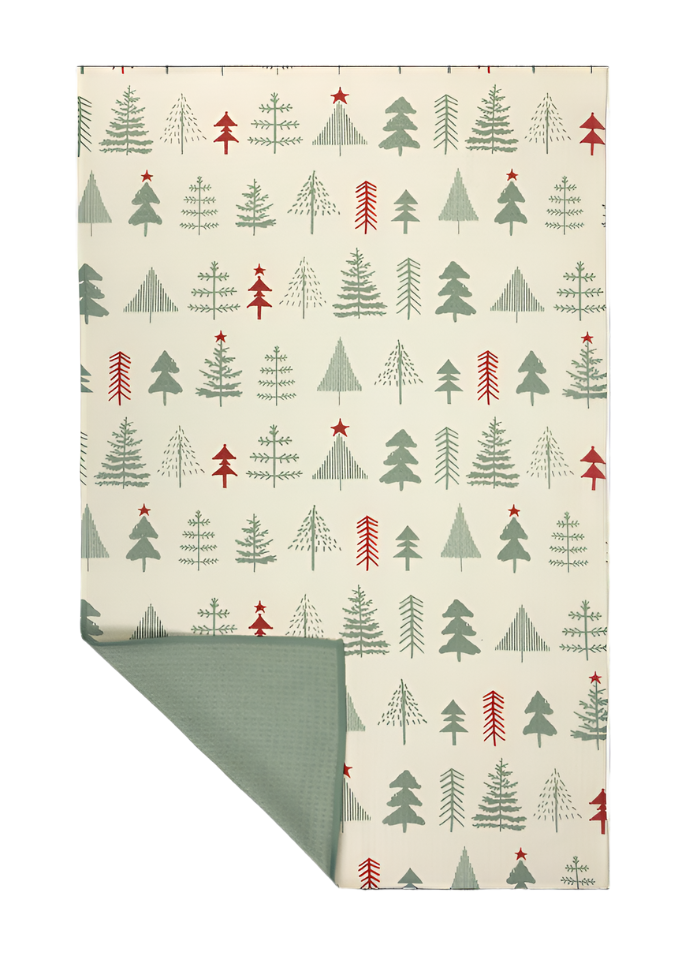 Tree Farm Vibe Recycled Towel