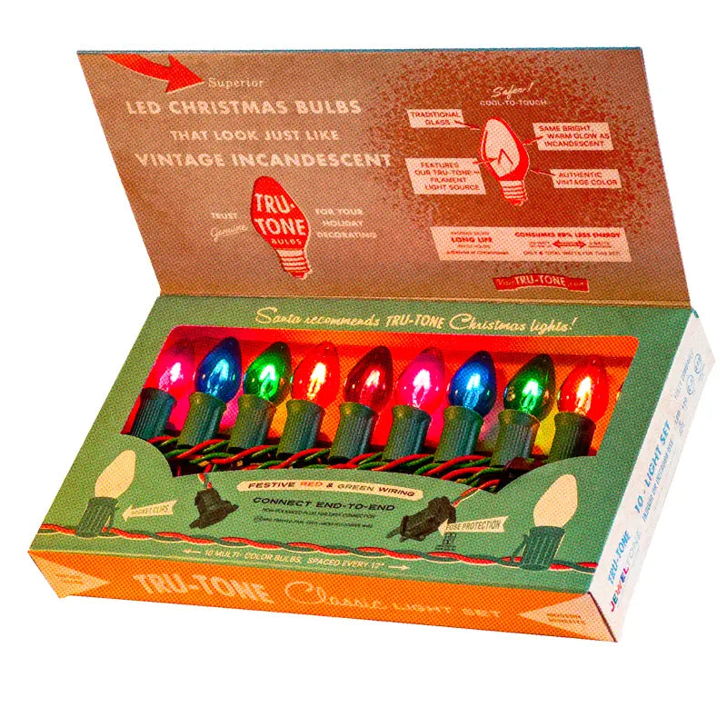Vintage Style LED Christmas Lights