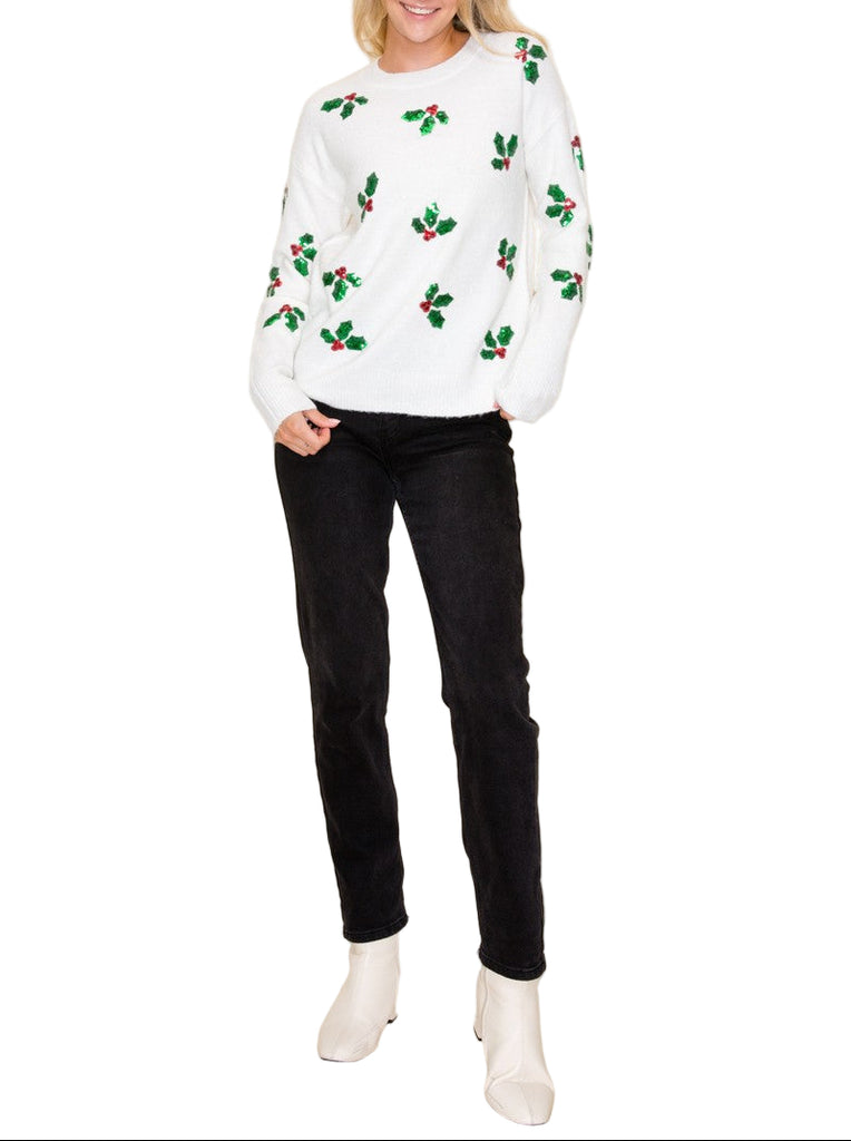 Christmas Mistletoe Sweater