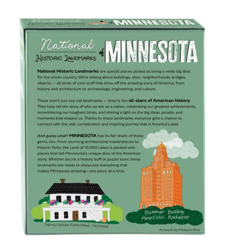 National Historic Landmarks of Minnesota Puzzle