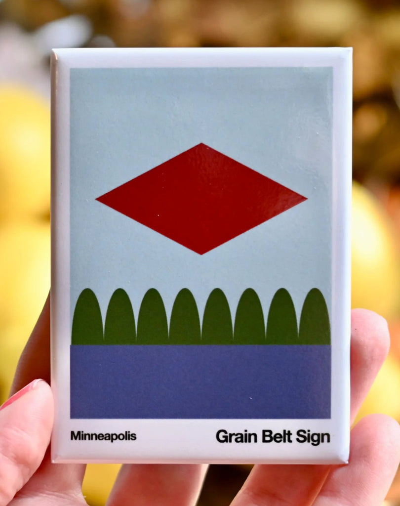 Grain Belt Sign Minneapolis Magnet