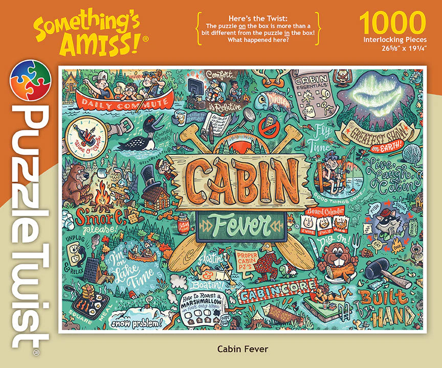 Cabin Fever 1000 Piece Puzzle