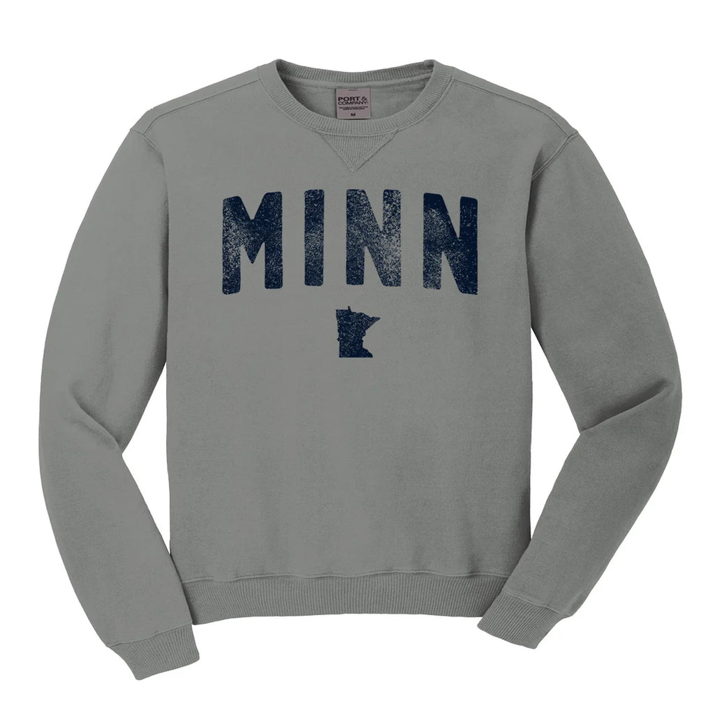 Cabin Crewneck- Pewter