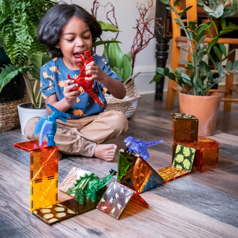Magna-Tiles Dino World Set