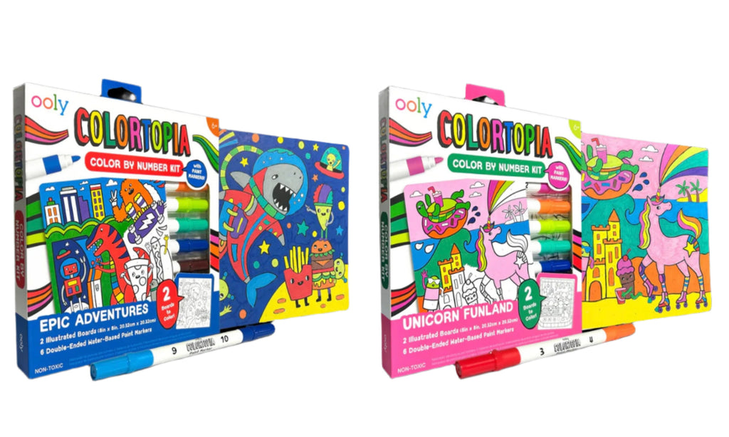 Colortopia color by number kit