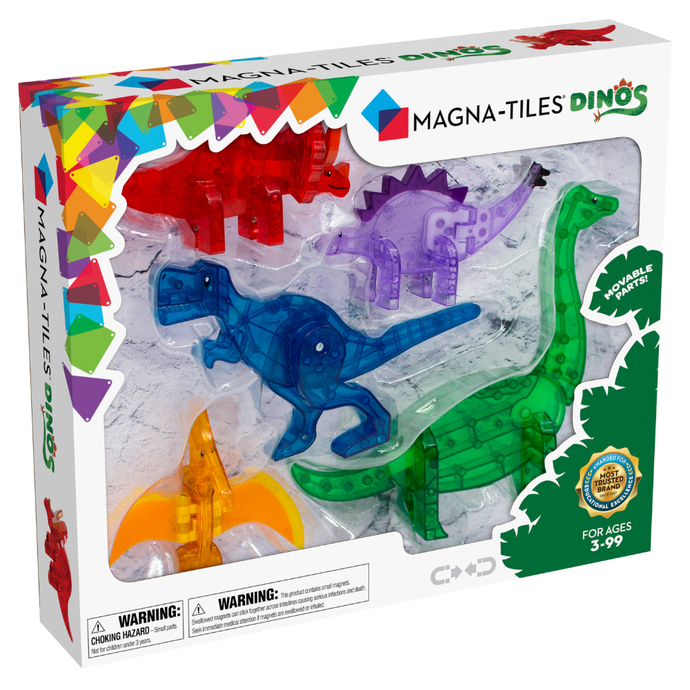Magna-Tiles Dinos 5pc Set